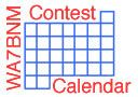 WA7BNM contest calendar logo